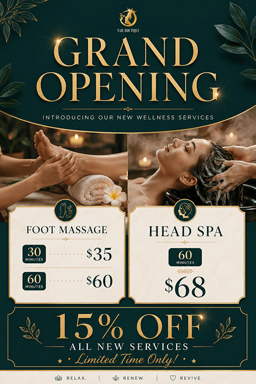 Nail Boutique special offer